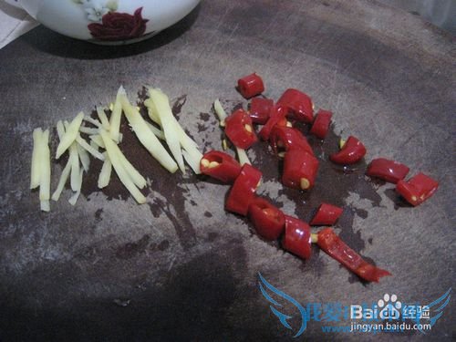 川味炒魔芋豆腐的做法