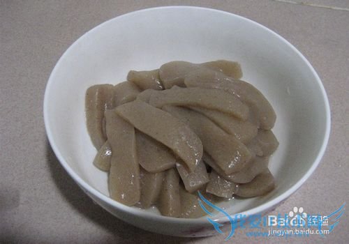 川味炒魔芋豆腐的做法