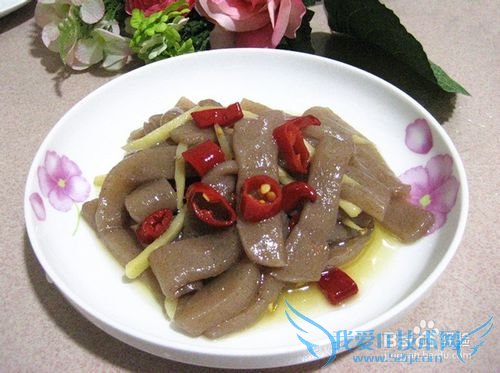 川味炒魔芋豆腐的做法