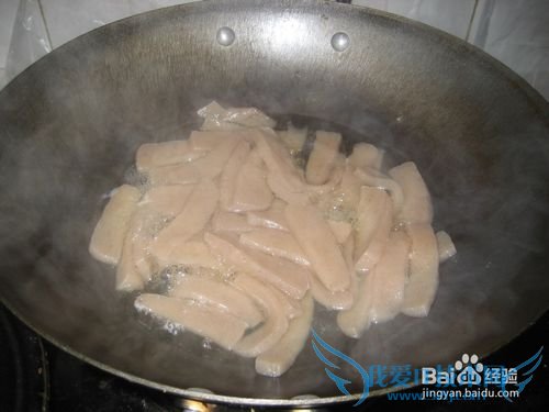 川味炒魔芋豆腐的做法