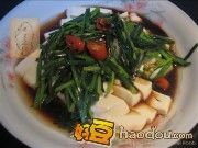 怎样做荞叶豆腐?