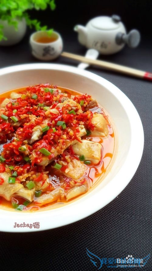 剁辣椒蒸鸡----家宴大菜