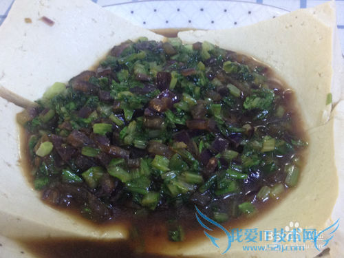 油麦菜烩豆腐的作法