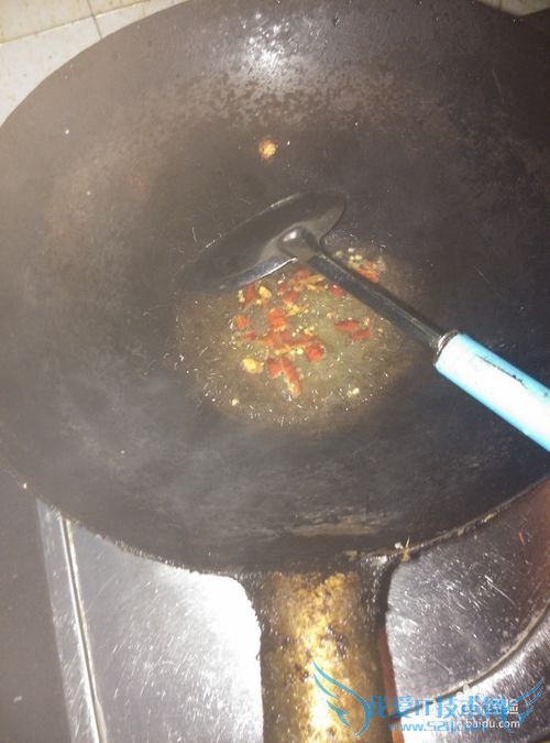 家常辣椒炒青菜