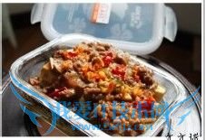 微波炉快手菜---肉末豆腐