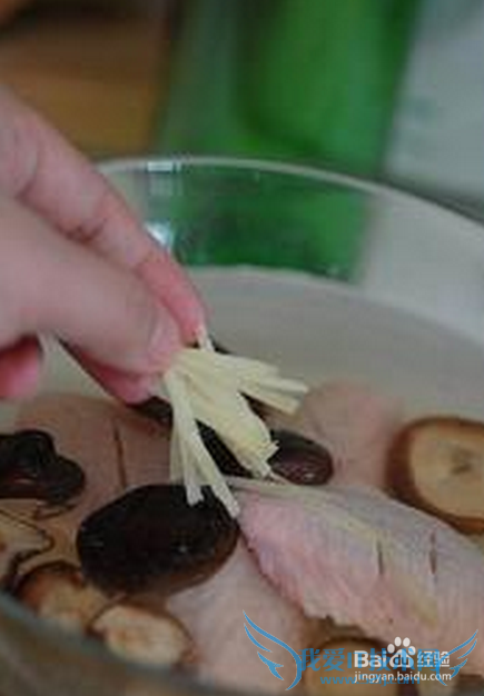 用微波炉做香菇冬瓜鸡汤