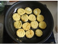 高蛋白小吃——香煎豆腐圈