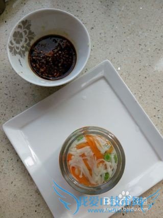 蒜香青豆拌金针菇