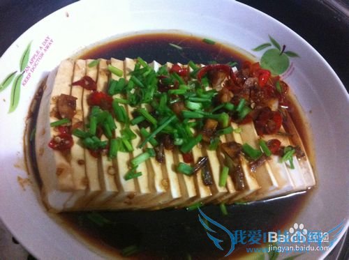 美味剁椒蒸豆腐的做法