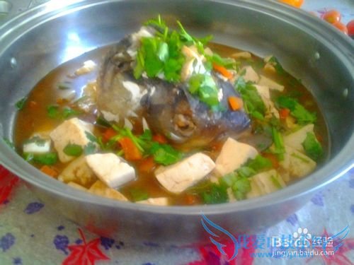 鱼头豆腐汤的做法——寒潮来袭暖胃汤