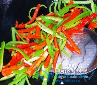 尖椒炒干豆腐的做法