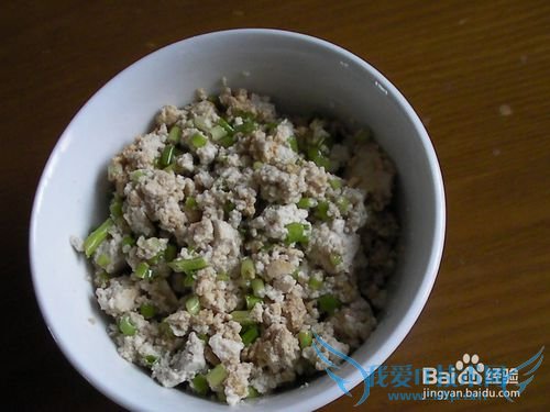 清口的小葱拌豆腐