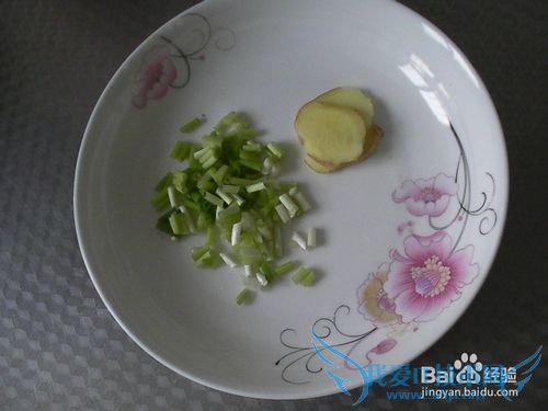 清口的小葱拌豆腐