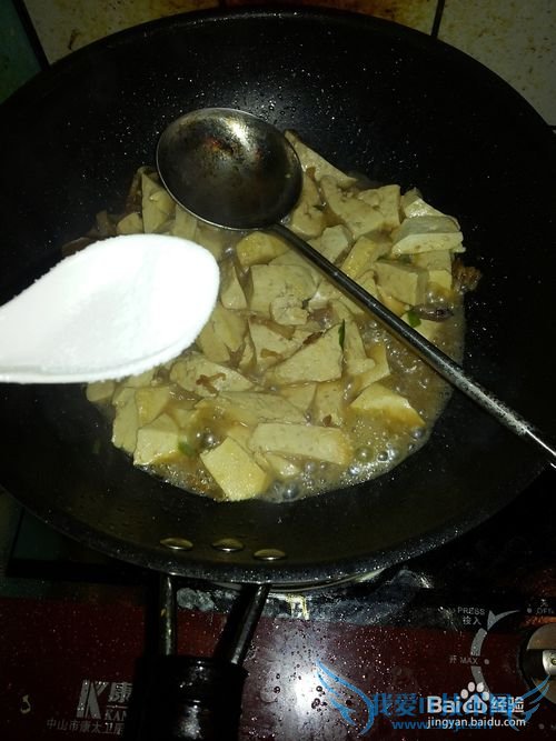 家常肉丝炒豆腐