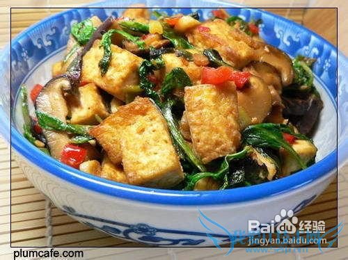 香菇豆腐的做法