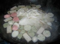 豆腐丸子蘑菇汤