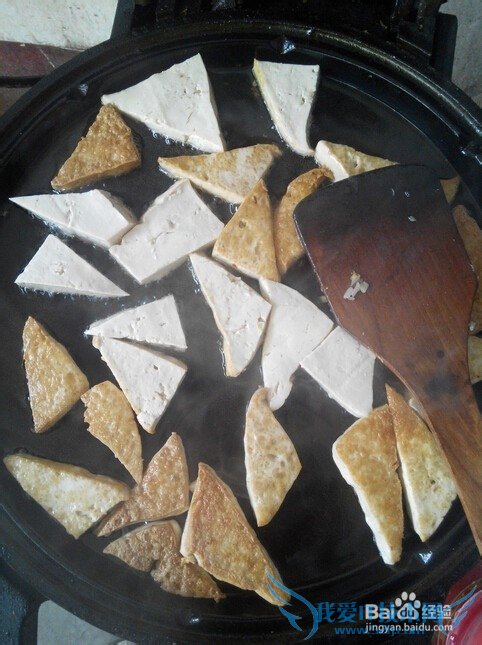 木耳炒油煎豆腐