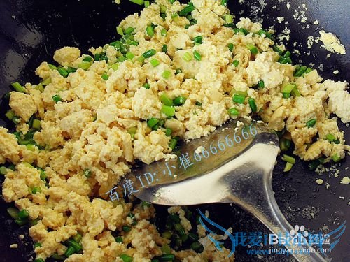 鸭蛋清遇豆腐 蛋清炒豆腐