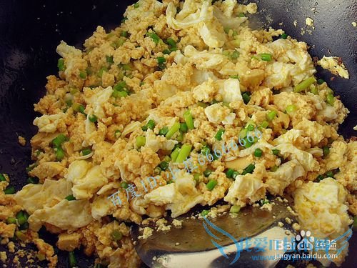 鸭蛋清遇豆腐 蛋清炒豆腐