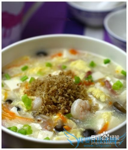 如何在家做美味名菜--八宝豆腐羹