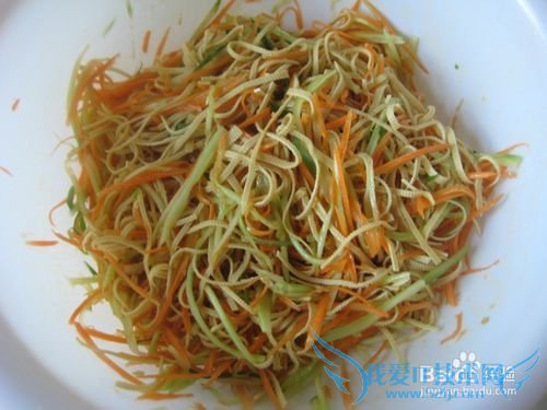 怎样拌干豆腐