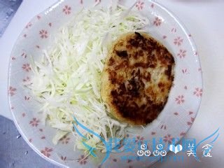 健康美食——豆腐汉堡排