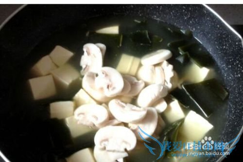 海带豆腐减肥汤