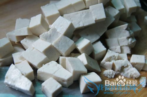 蛋包碎豆腐的做法