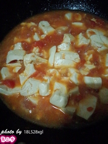 番茄豆腐——健康养生菜