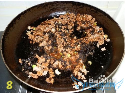 豆腐怎么烧出肉的口感——肉末虎皮豆腐