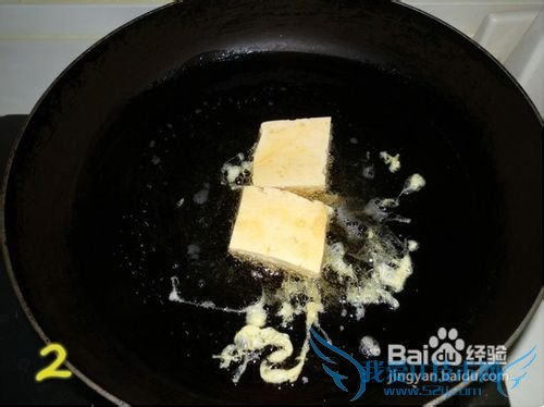 豆腐怎么烧出肉的口感——肉末虎皮豆腐