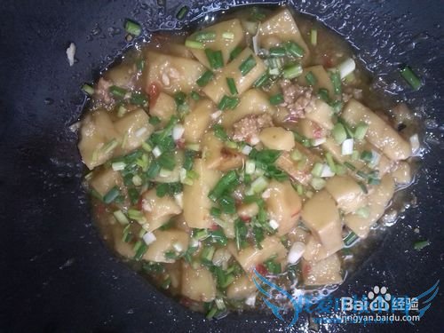 如何做浏阳红烧米豆腐