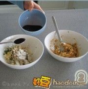 怎样做棕香粉蒸豆腐球