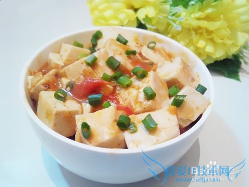 茄汁豆腐的做法。