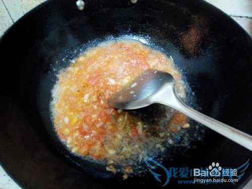 茄汁豆腐的做法。