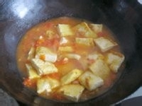 开胃西红柿豆腐做法