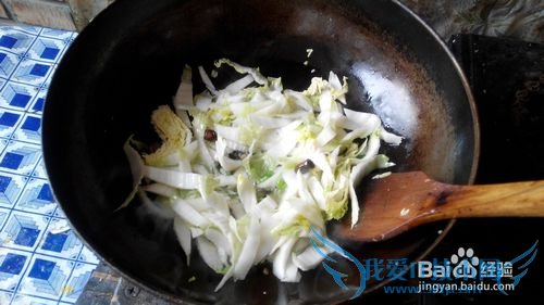 大白菜炒血豆腐