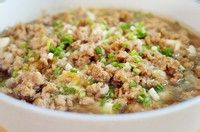 榨菜肉末蒸豆腐