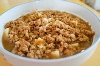 榨菜肉末蒸豆腐