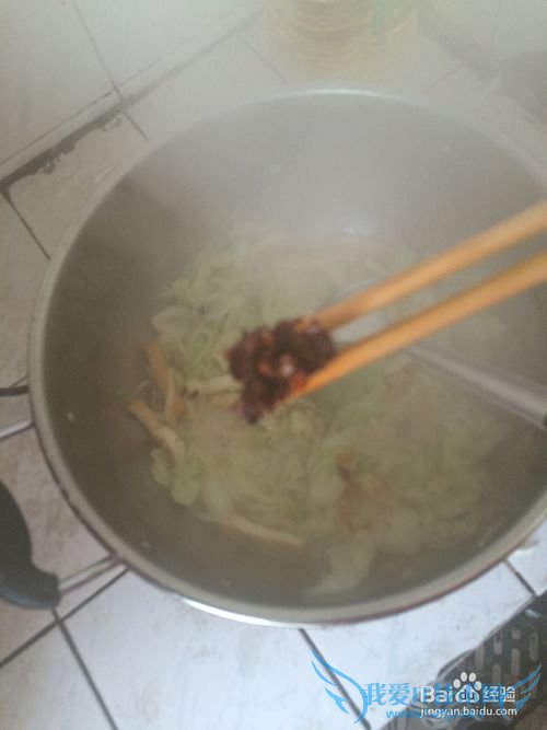 白菜炖豆腐干