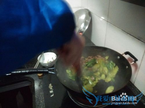 麻辣瘦肉炒爆炒莴笋详细图文教程