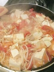 番茄肉末煮豆腐的做法