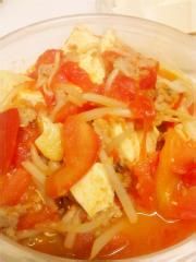 番茄肉末煮豆腐的做法