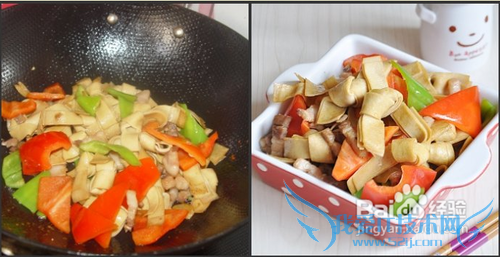 巧花心思让孩子爱上豆腐皮——彩椒炒豆腐皮结