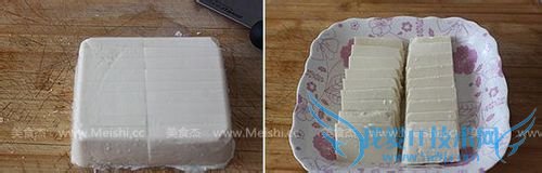 香辣肉末蒸豆腐的做法