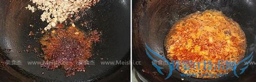 香辣肉末蒸豆腐的做法