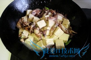 比管鱼炖冻豆腐
