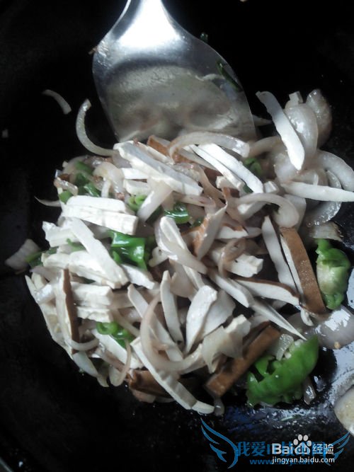 怎样炒豆腐干好吃呢?
