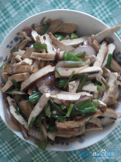 怎样炒豆腐干好吃呢?