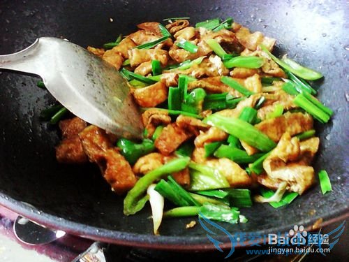 豆腐爆炒青椒